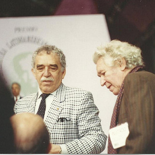 Juan José Arreola y Gabriel García Márquez.