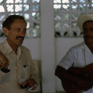 Beno Lieberman y Emilio Córdoba del Conjunto Alma Jarocha