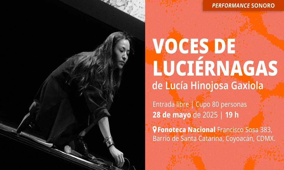 Evento 202505 - Voces de luciérnagas de Lucía Hinojosa