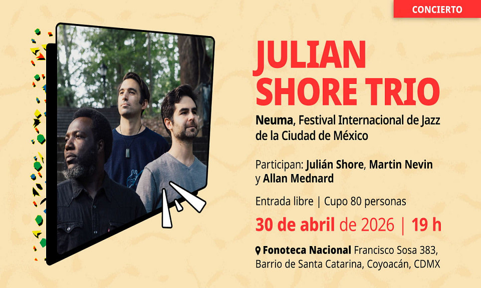 Evento 202604 - Julián Shore Trio Evento 202604 - Julián Shore Trio