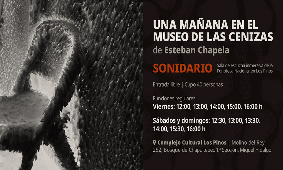 Sonidario 202603 | Una mañana en el museo de las cenizas
